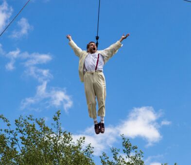 Photo of Jamie Beddard performing in Weighting at Southwark
