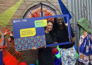 Alice and Joseph at UK–Kenya Season of Culture 2025 launch