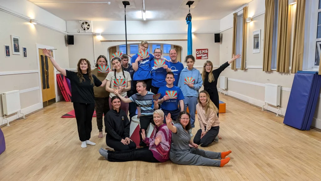 Uplift class celebrating the end of term