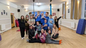 Uplift class celebrating the end of term